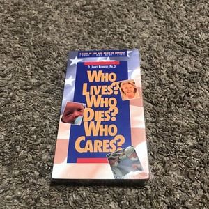 Who Lives? Who Dies? Who Cares? VHS New